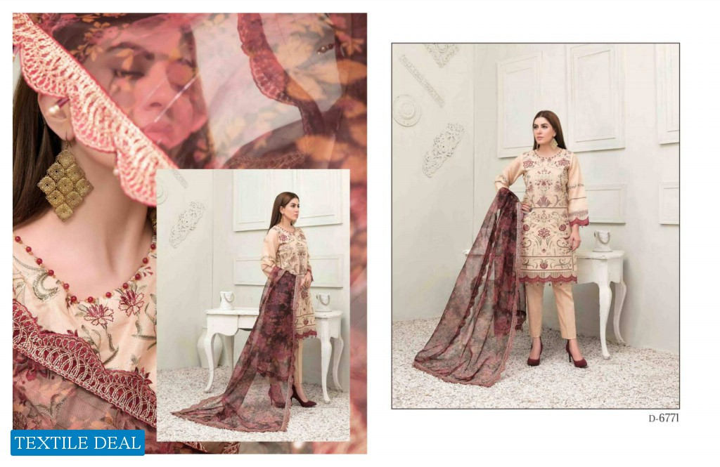 Tawakkal Sharleez Festive Collection Fancy Dupatta Wholesale Pakistani Dress