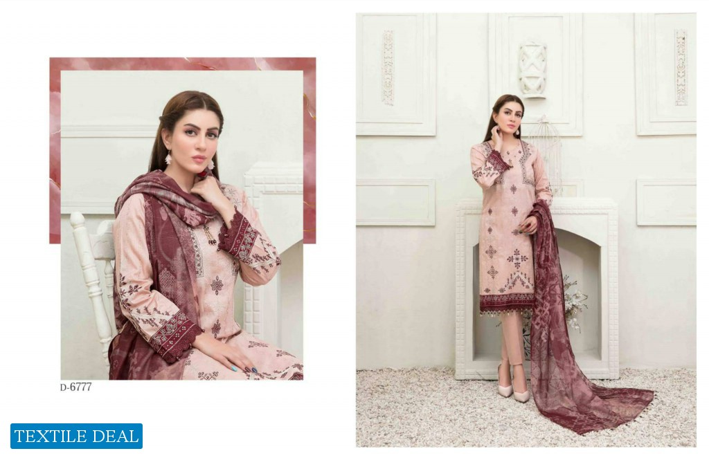 Tawakkal Sharleez Festive Collection Fancy Dupatta Wholesale Pakistani Dress