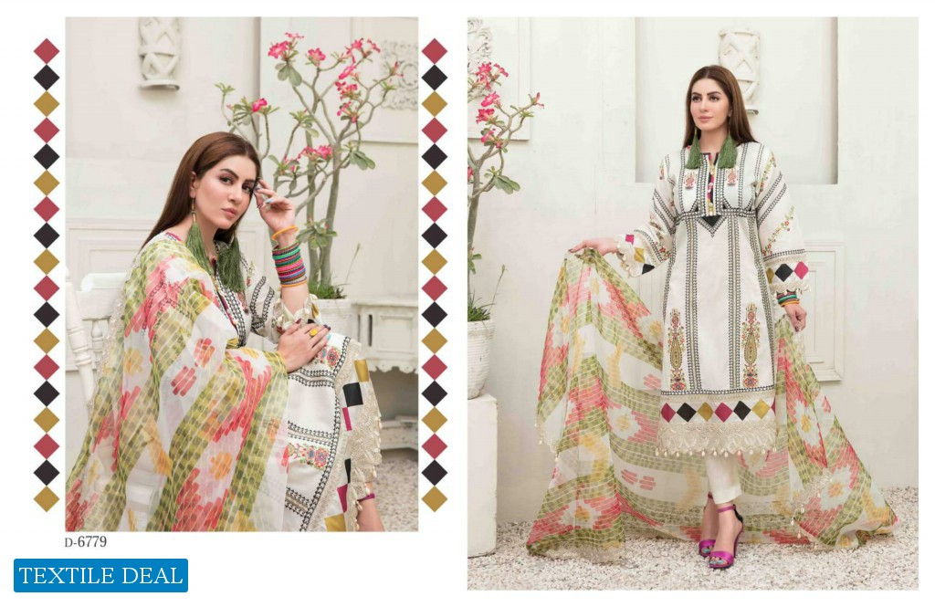 Tawakkal Sharleez Festive Collection Fancy Dupatta Wholesale Pakistani Dress