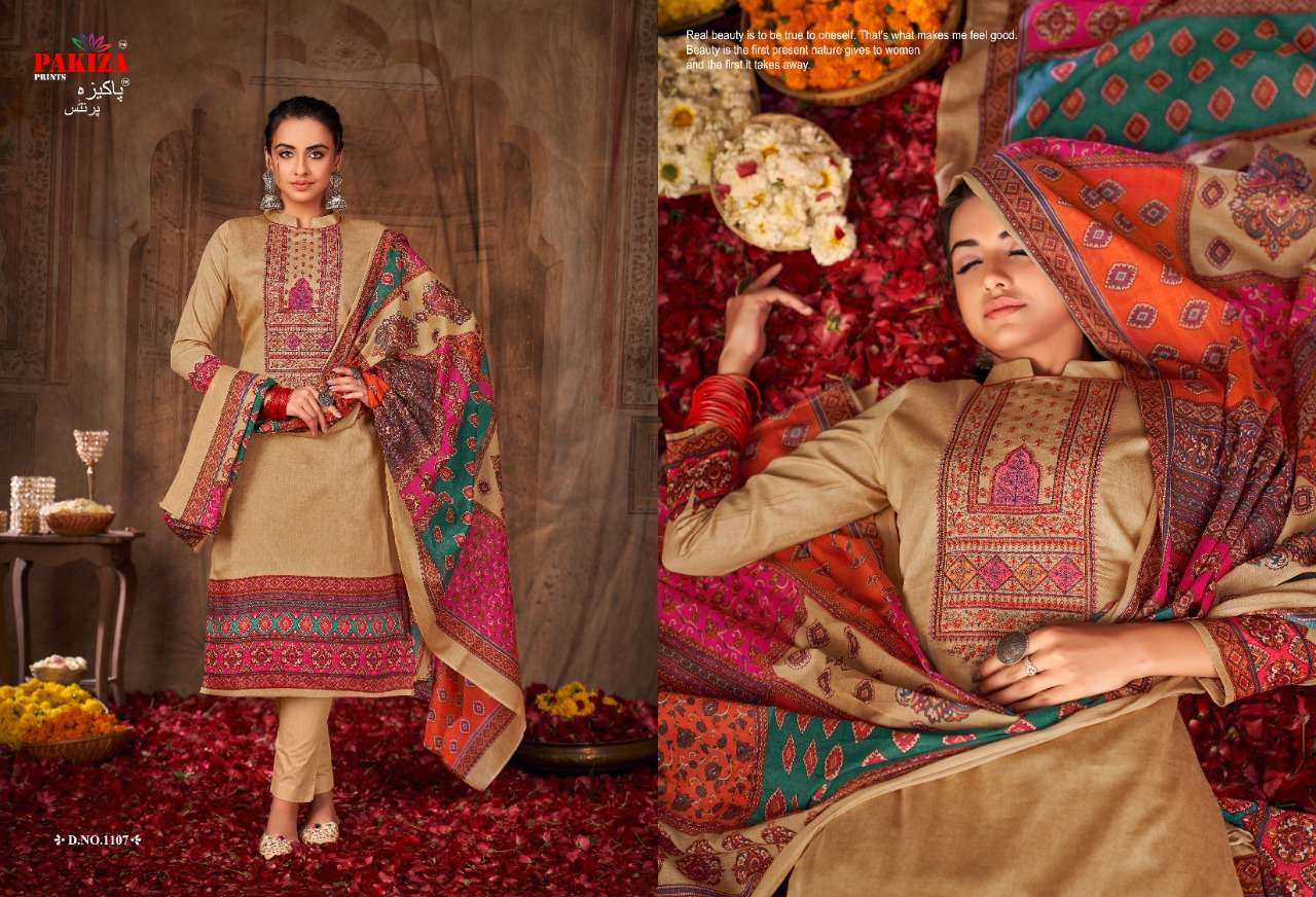 PAKIZA PRINTS VOLUME 11 COTTON PRINTED SUITS WHOLESALER