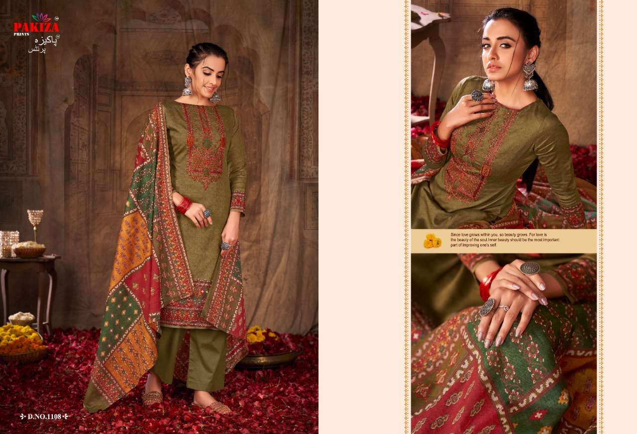 PAKIZA PRINTS VOLUME 11 COTTON PRINTED SUITS WHOLESALER