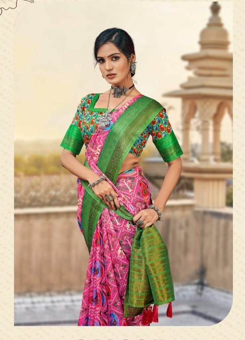 YNF ORGANZA PATOLA WHOLESALE ORGANZA DIGITAL SAREES