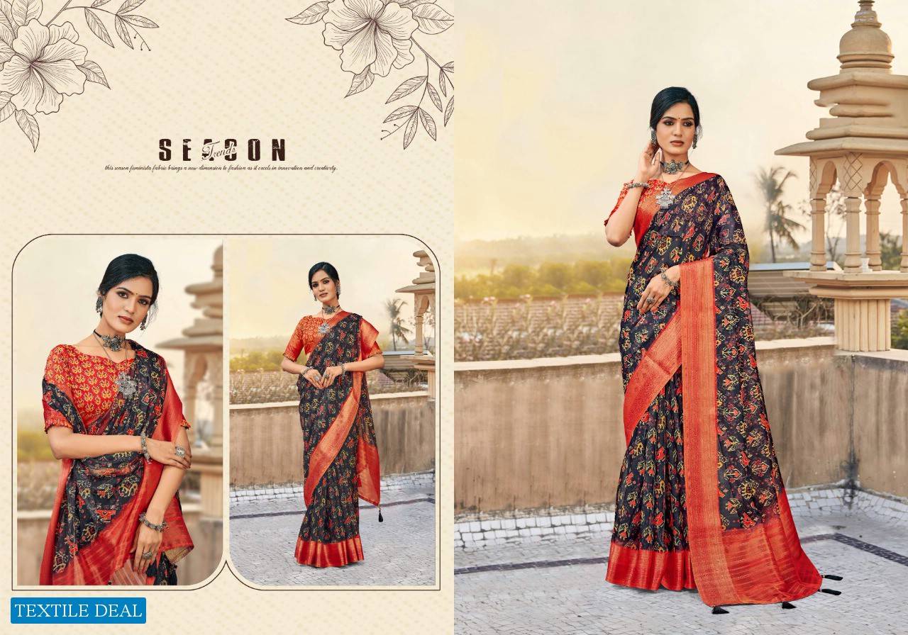 YNF ORGANZA PATOLA WHOLESALE ORGANZA DIGITAL SAREES