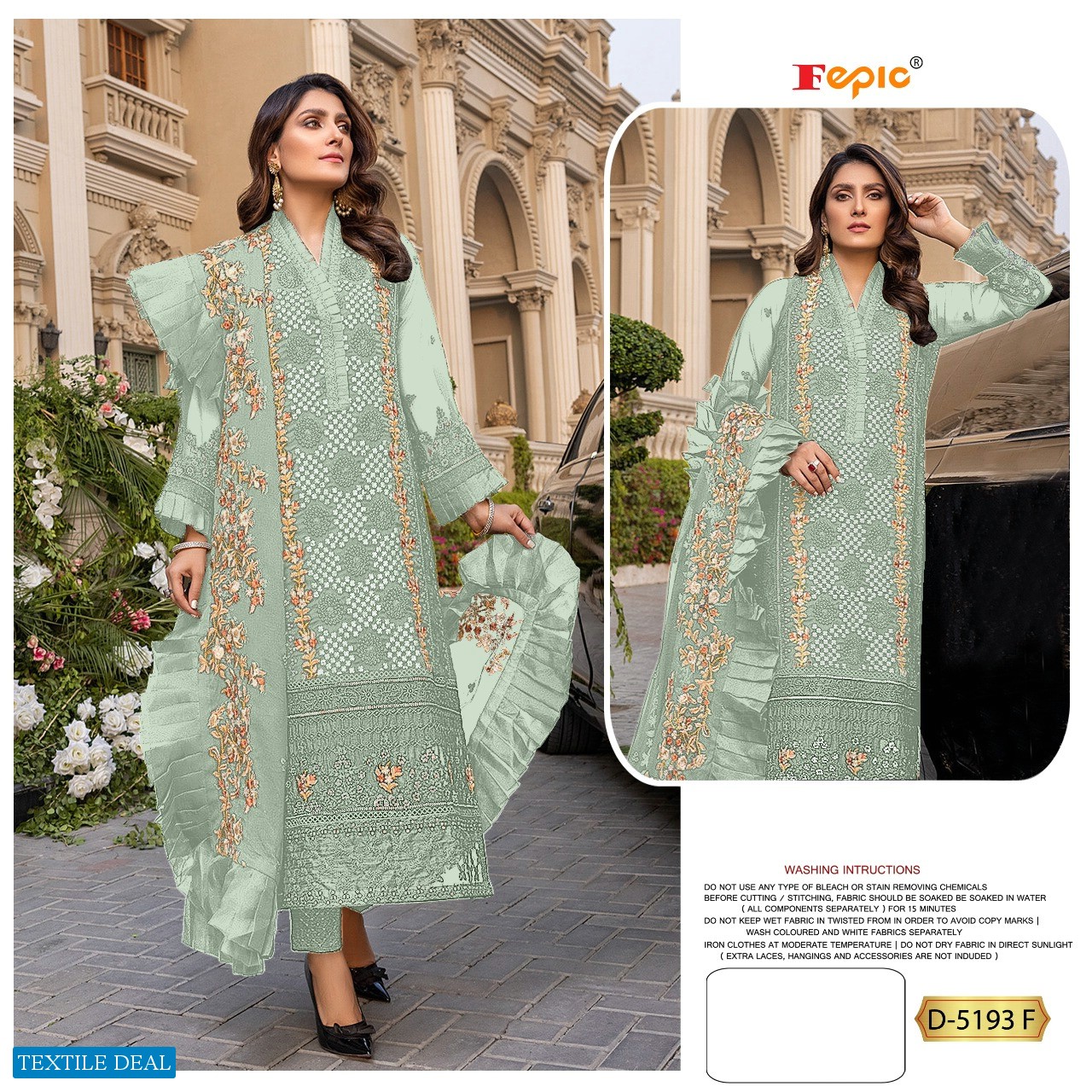 Fepic Rosemeen D-5193 Colour Wholesale Pakistani Concept Dress