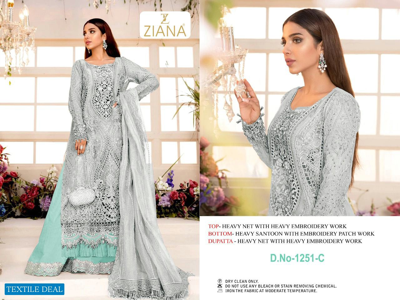 Zaina D.no 1251 Colour Wholesale Pakistani Concept Dress
