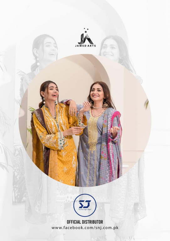 Jawed Art Chashni Printed Embroidered Collection