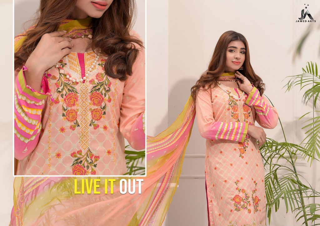 Jawed Art Chashni Printed Embroidered Collection