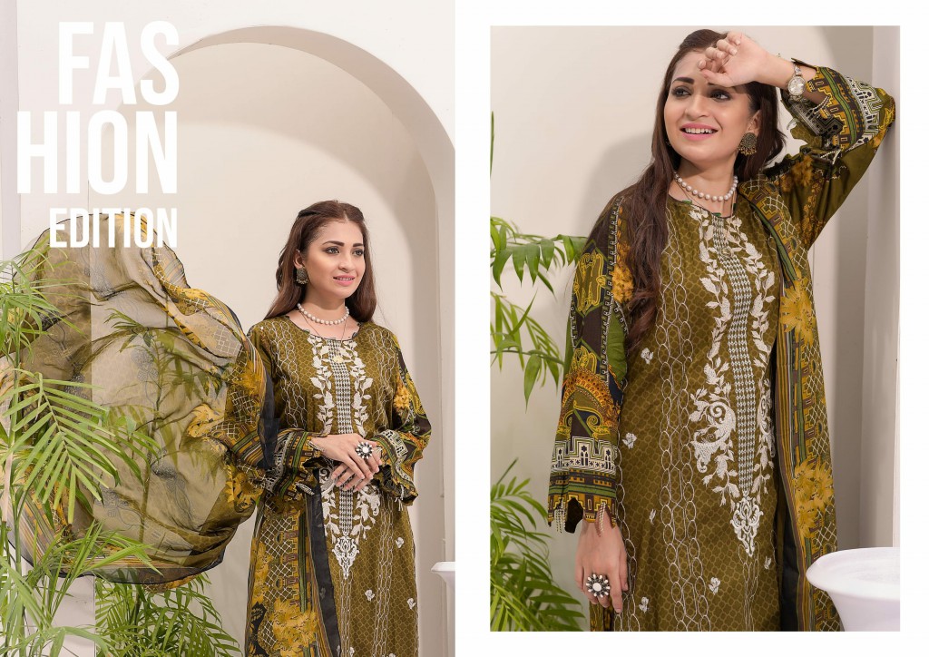 Jawed Art Chashni Printed Embroidered Collection