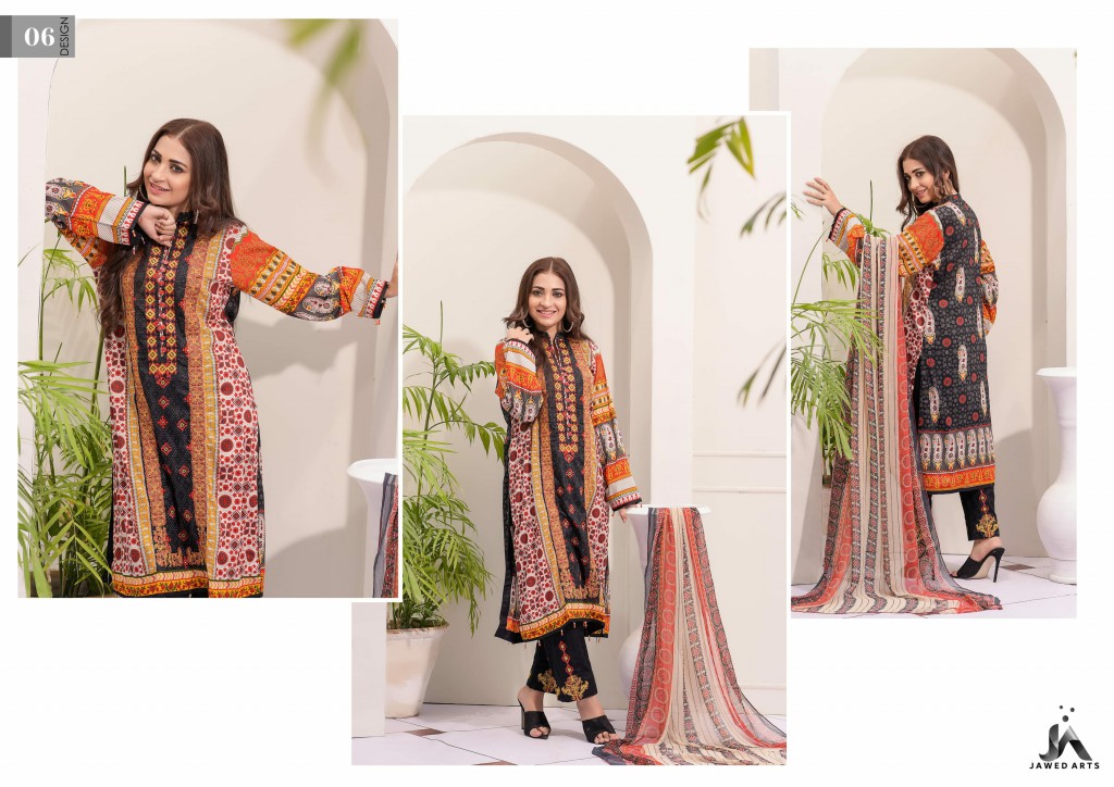 Jawed Art Chashni Printed Embroidered Collection