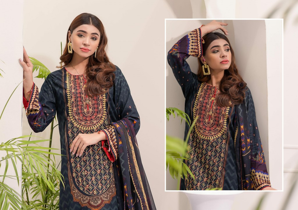 Jawed Art Chashni Printed Embroidered Collection
