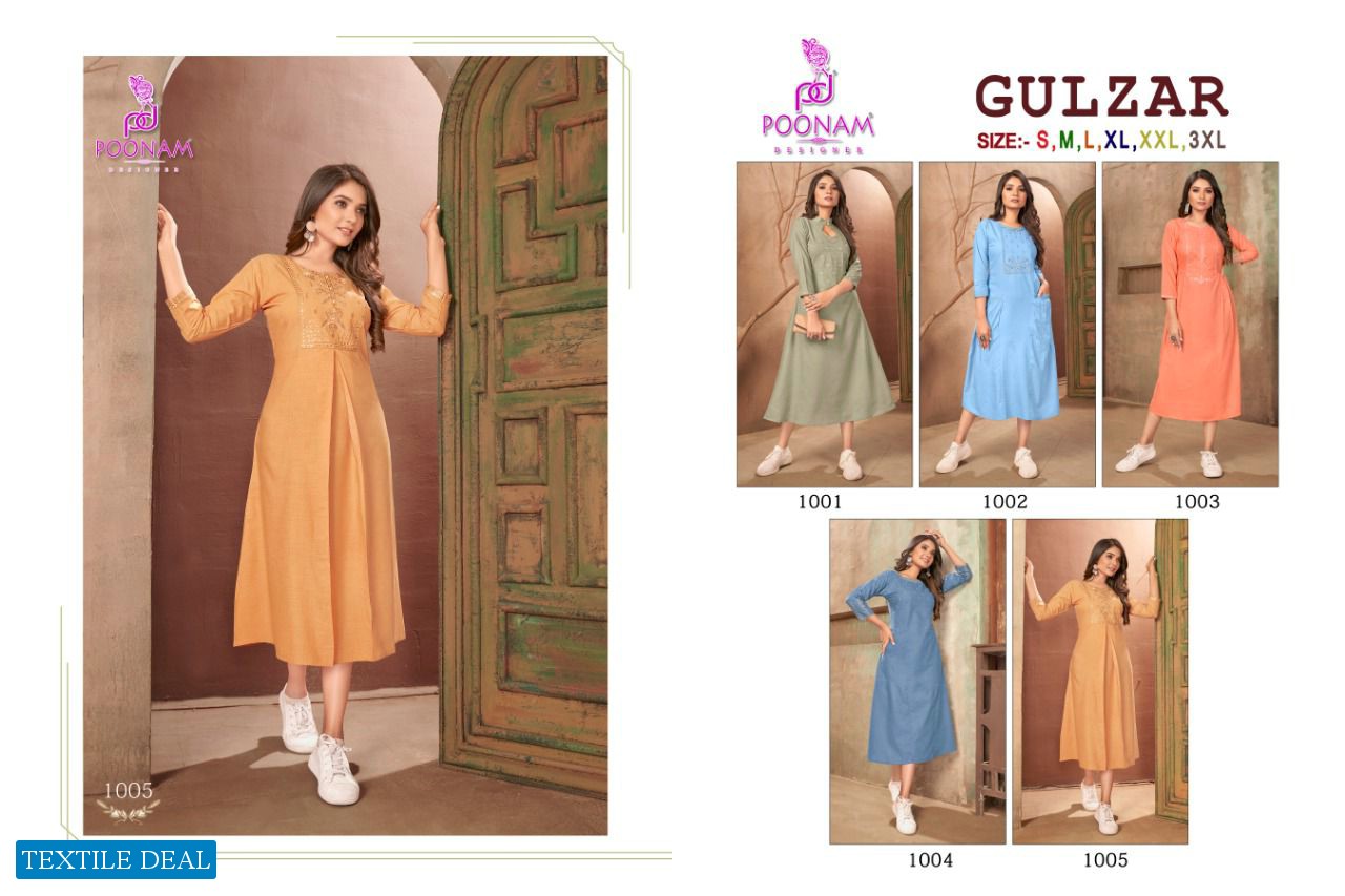 POONAM GULZAR GOWN CONCEPT KURTI EXPORTS