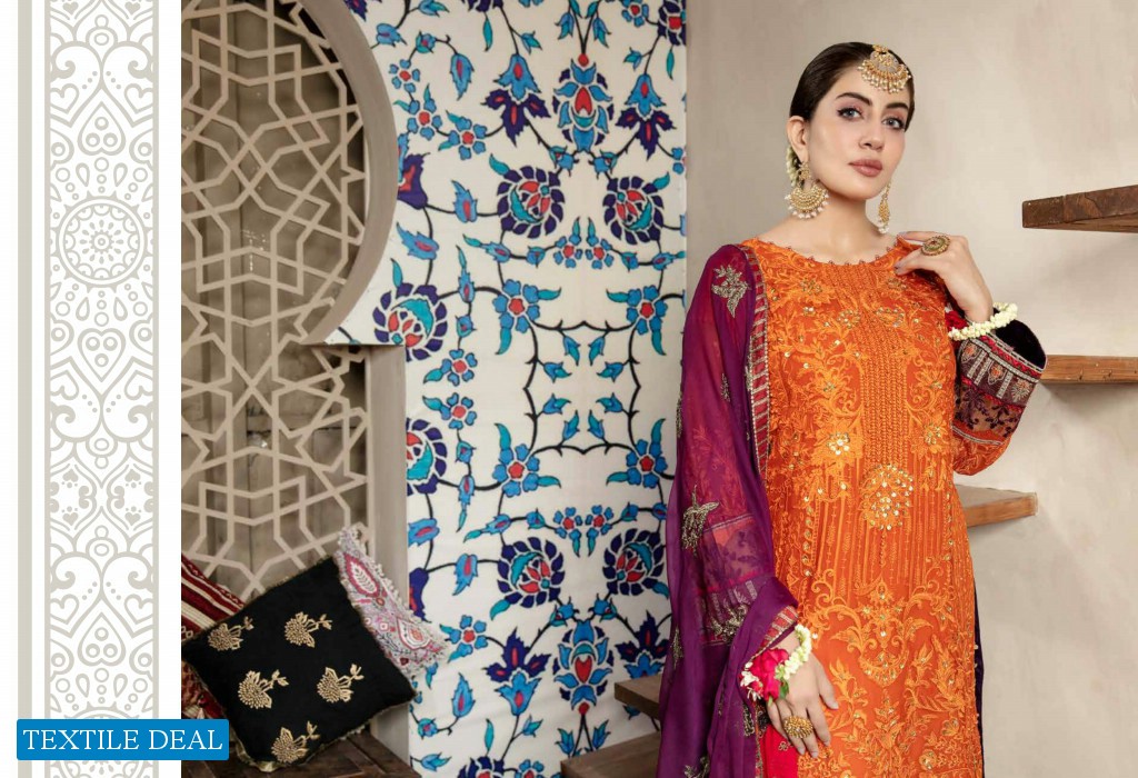 Poshak Dastan Wholesale New Chiffon Collection Pakistani Suits
