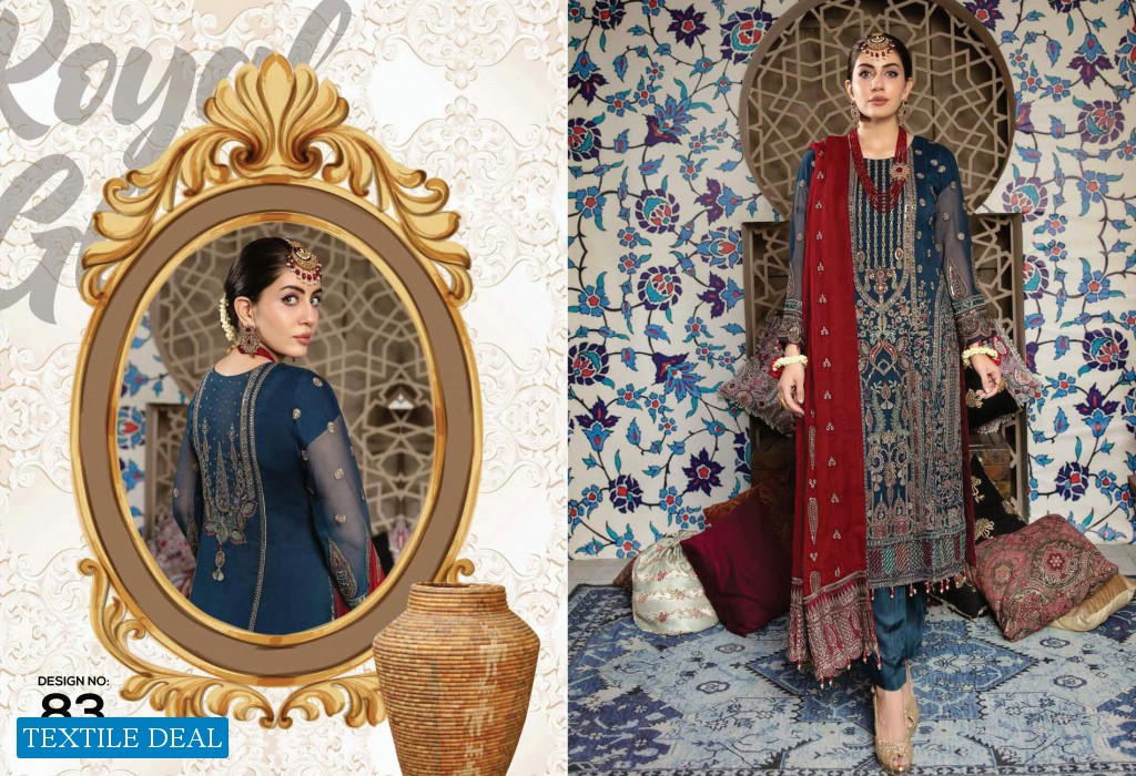 Poshak Dastan Wholesale New Chiffon Collection Pakistani Suits
