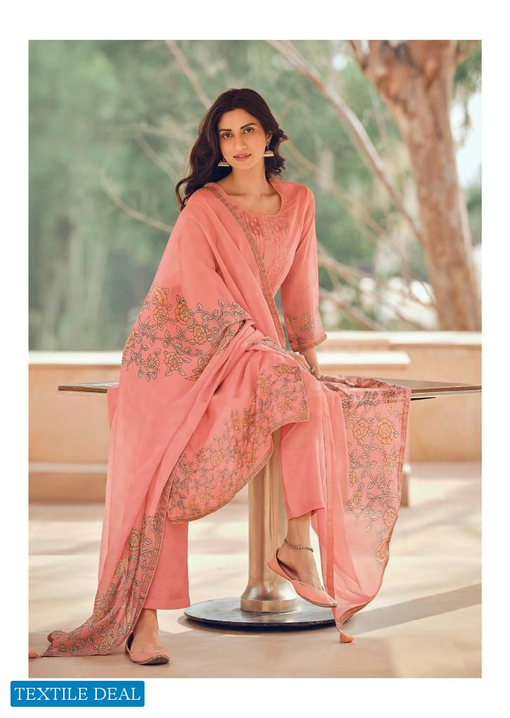 Varsha Amber Wholesale Pure Organza Digitally Printed Salwar Suits