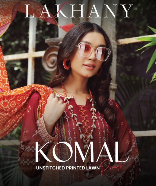 LSM Lakhany Komal Unstitched Printed Lawn Pakistani Collection