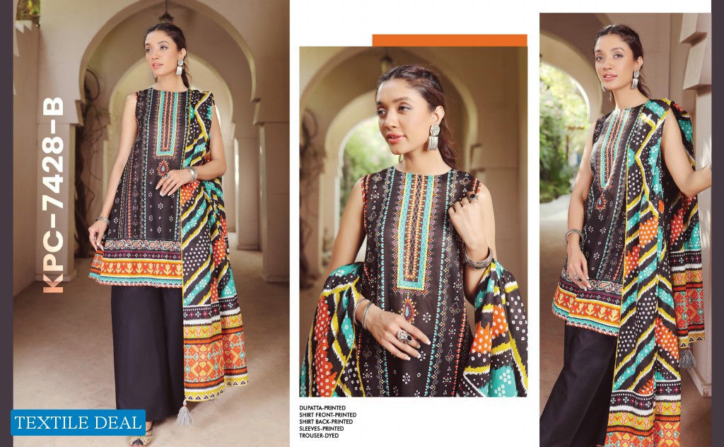 LSM Lakhany Komal Unstitched Printed Lawn Pakistani Collection