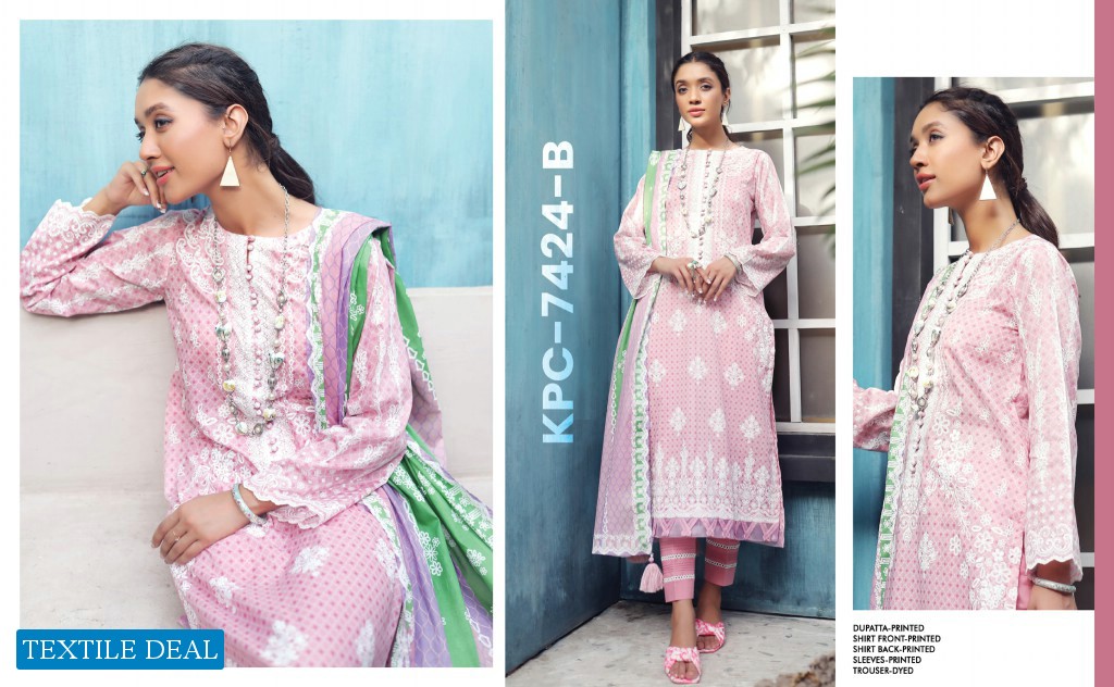 LSM Lakhany Komal Unstitched Printed Lawn Pakistani Collection