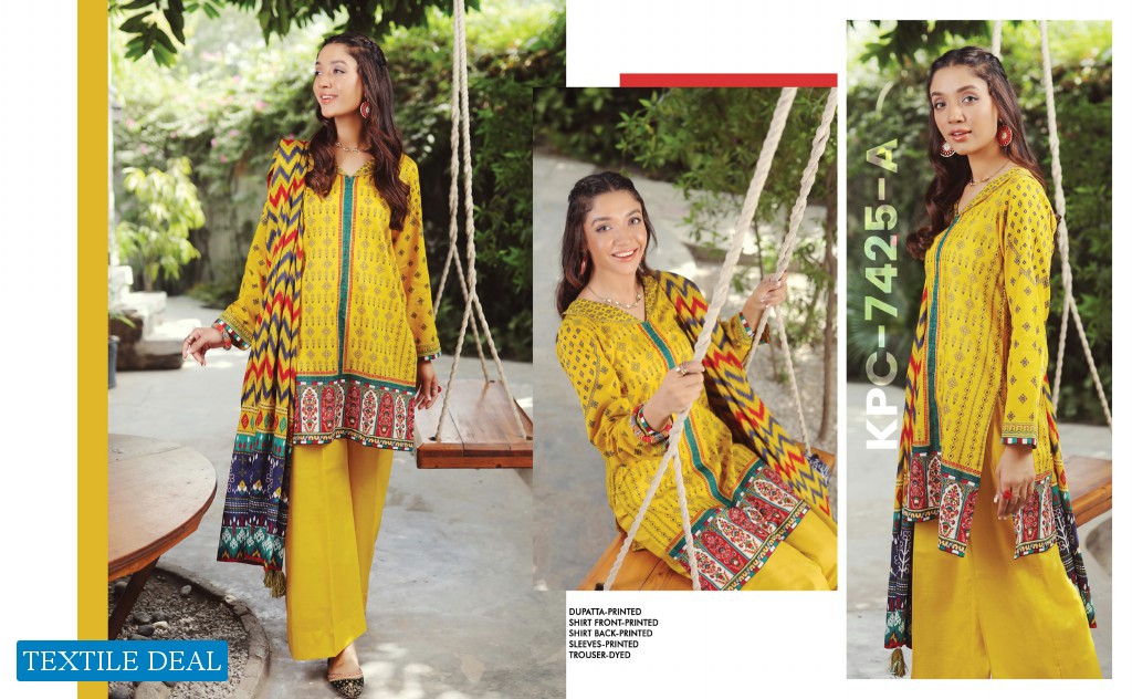 LSM Lakhany Komal Unstitched Printed Lawn Pakistani Collection