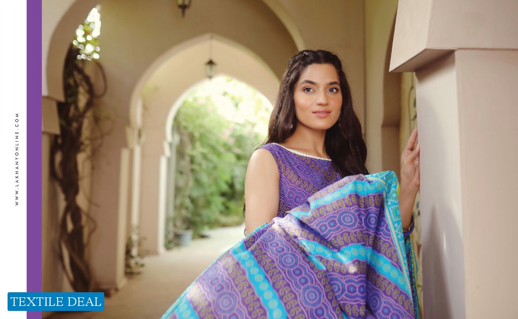 LSM Lakhany Komal Unstitched Printed Lawn Pakistani Collection