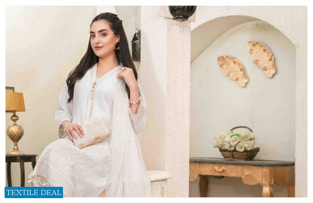 Tawakkal Parian Dream Embroidered With Cotton Fancy Dupatta Pakistani Suits