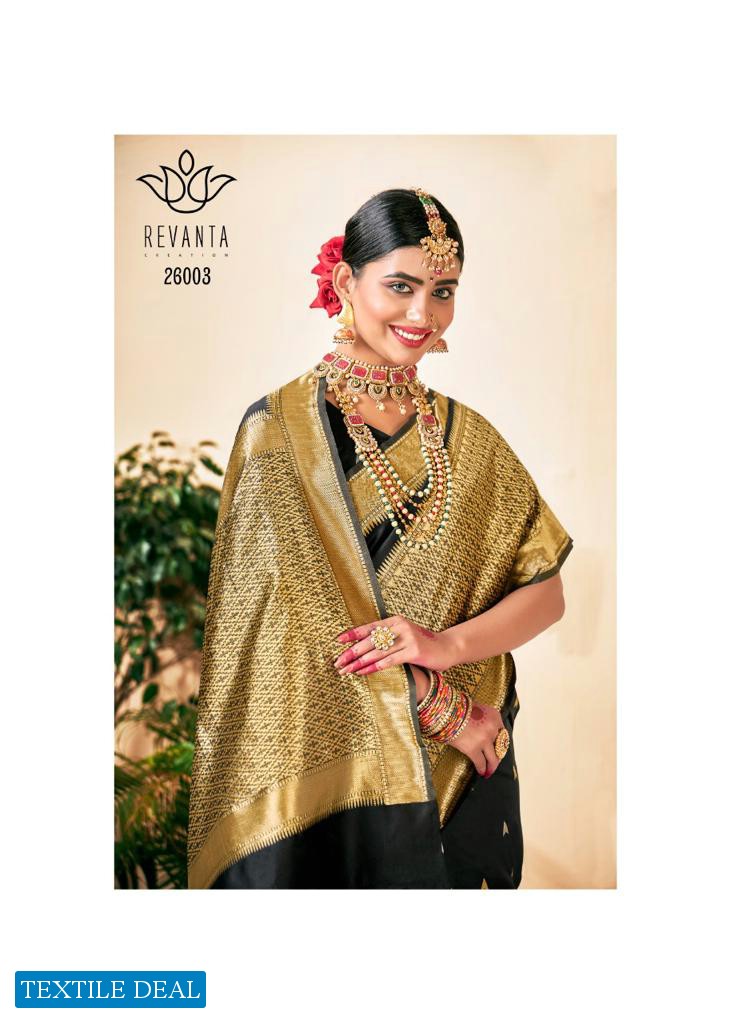 Revanta Anamika Wholesale Pure Silk Casual Indian Sarees