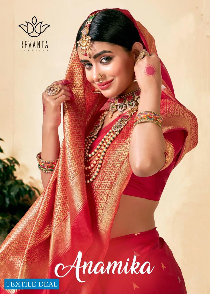 Revanta Anamika Wholesale Pure Silk Casual Indian Sarees