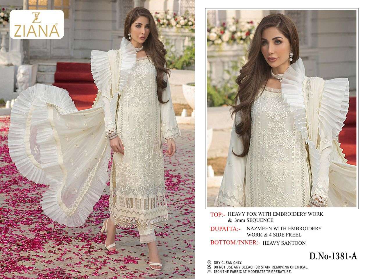 ZIANA 1381 DESIGN GEORGETTE PAKSIATNI DRESSES