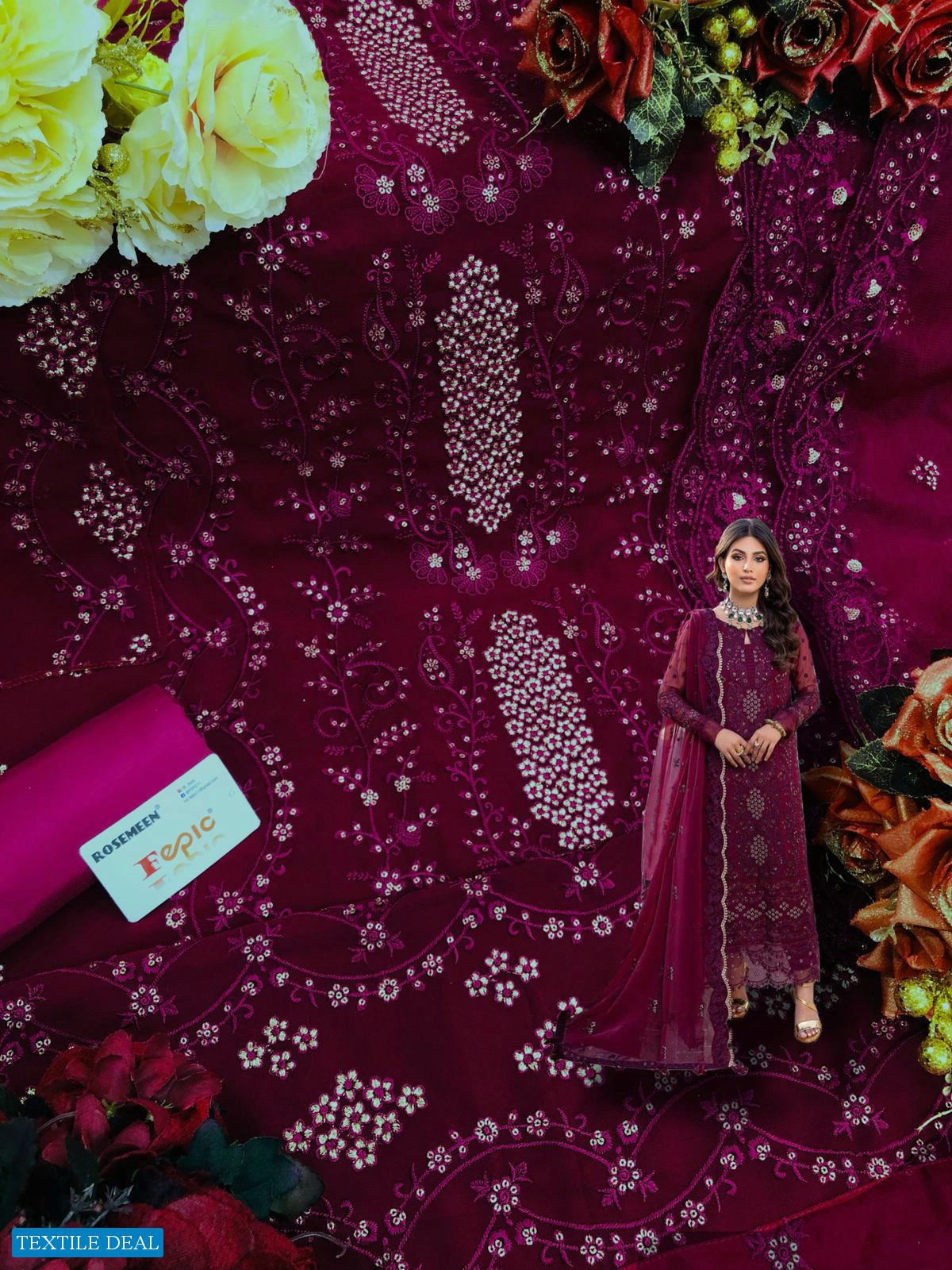 Fepic D-5207 Wholesale Pakistani Concept Salwar Suits