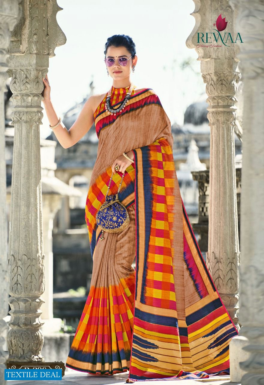 Rewaa Albeli Wholesale Dyebal Gadhwal Silk Indain Sarees