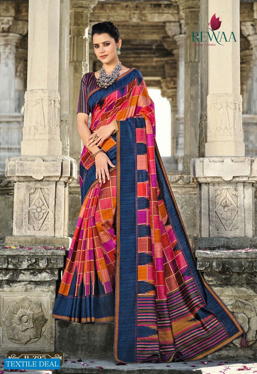 Rewaa Albeli Wholesale Dyebal Gadhwal Silk Indain Sarees