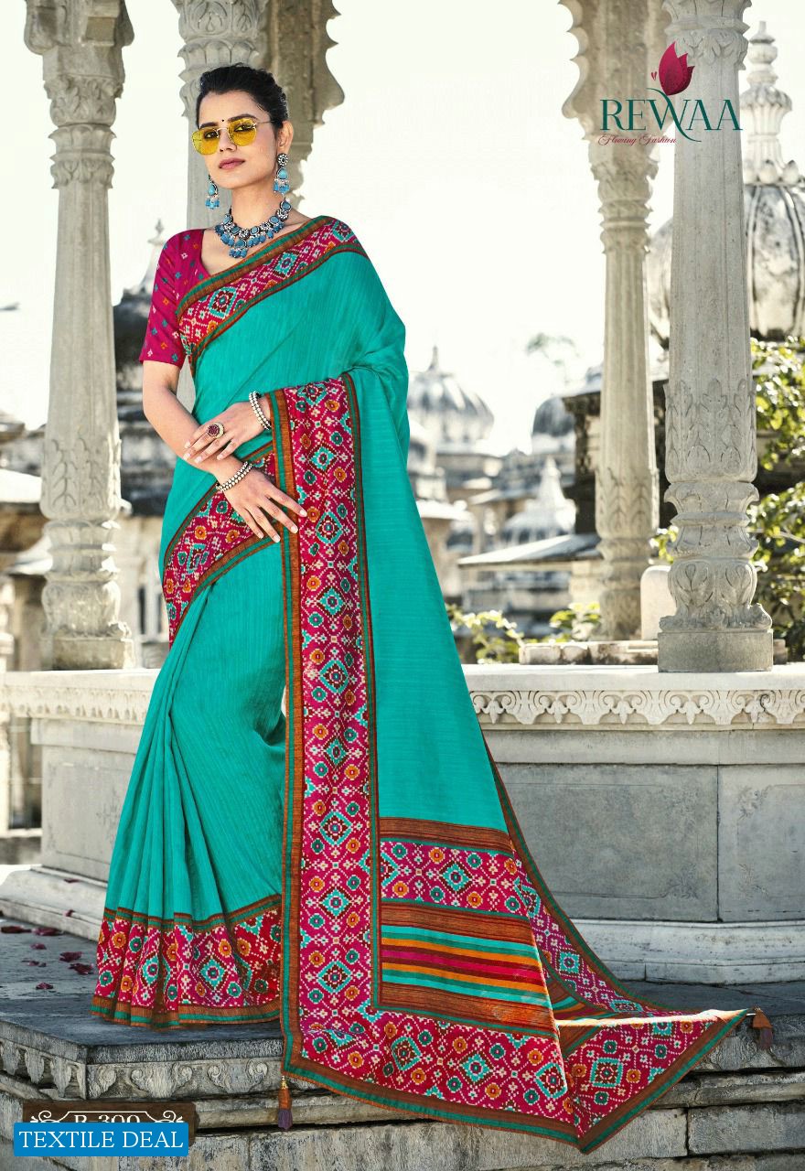 Rewaa Albeli Wholesale Dyebal Gadhwal Silk Indain Sarees