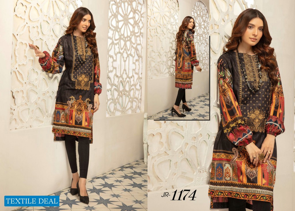 Johra Diva Embroidered Digital Chunri Printed Lawn Kurti