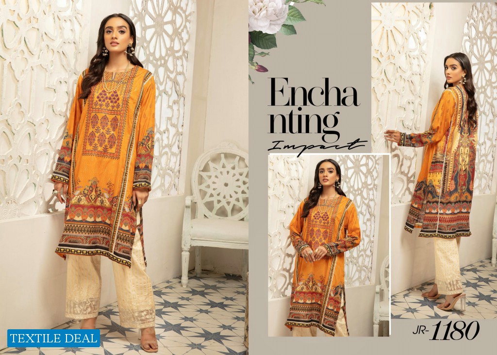 Johra Diva Embroidered Digital Chunri Printed Lawn Kurti