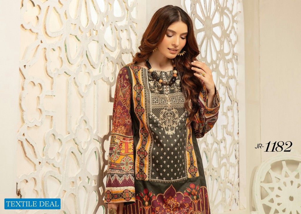 Johra Diva Embroidered Digital Chunri Printed Lawn Kurti