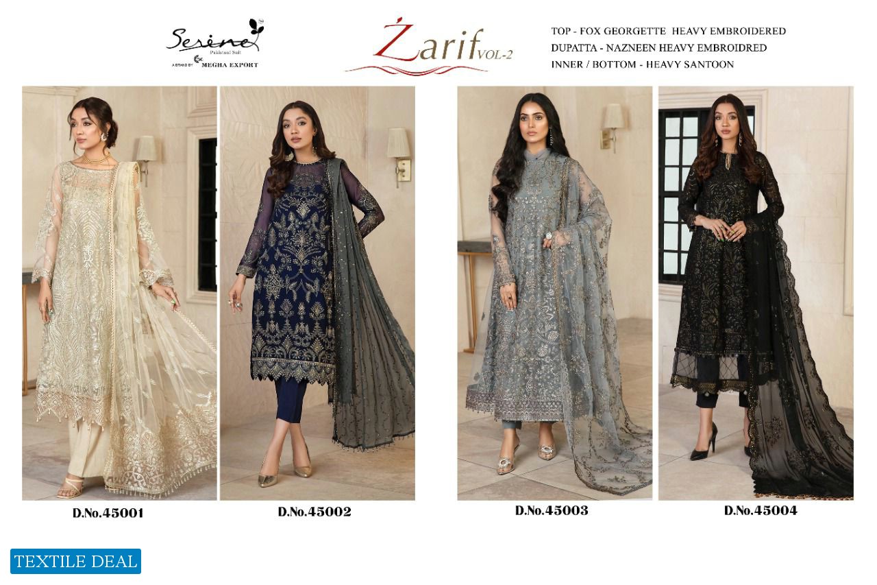 Serene Zarif Vol-2 Wholesale Pakistani Concept Salwar Suits
