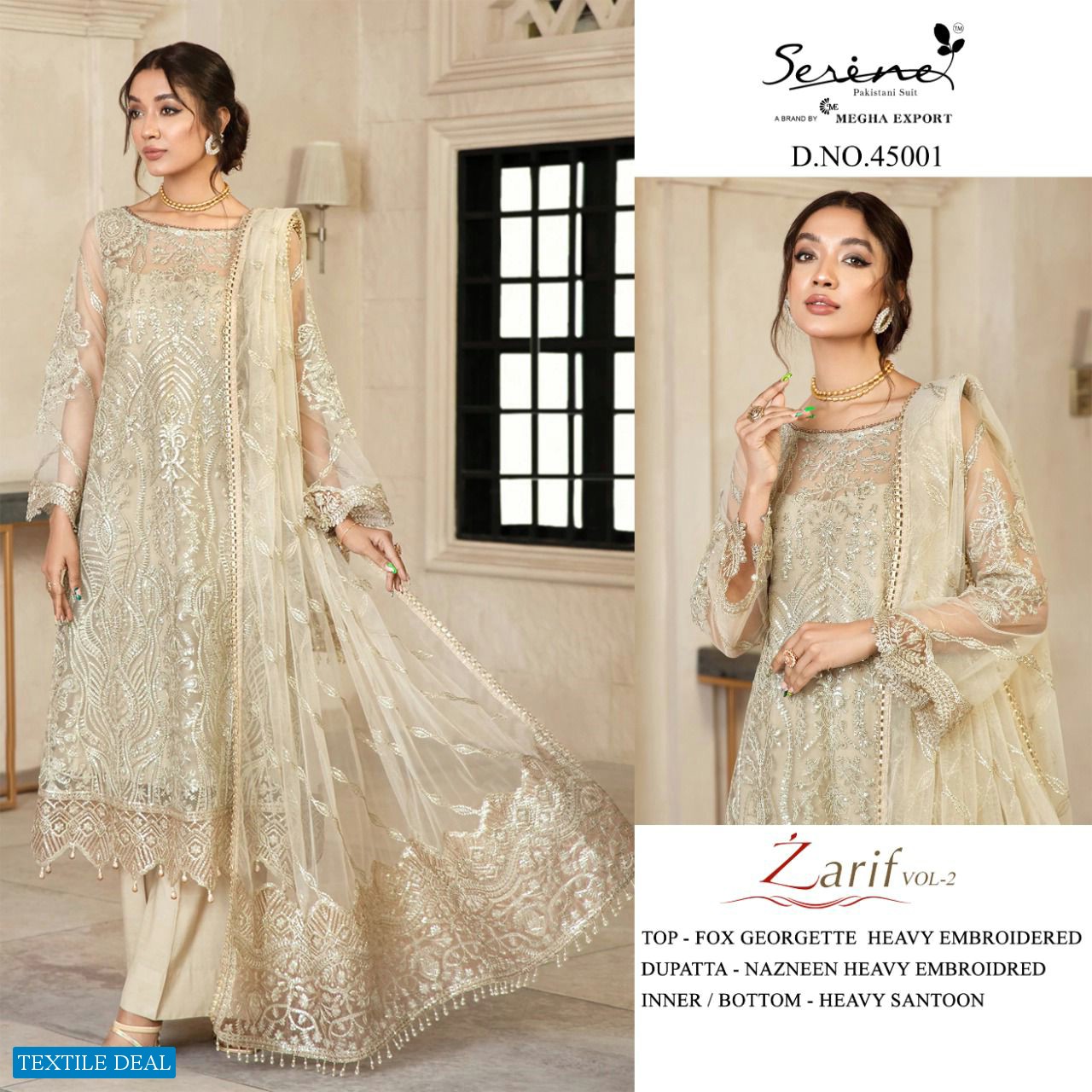 Serene Zarif Vol-2 Wholesale Pakistani Concept Salwar Suits