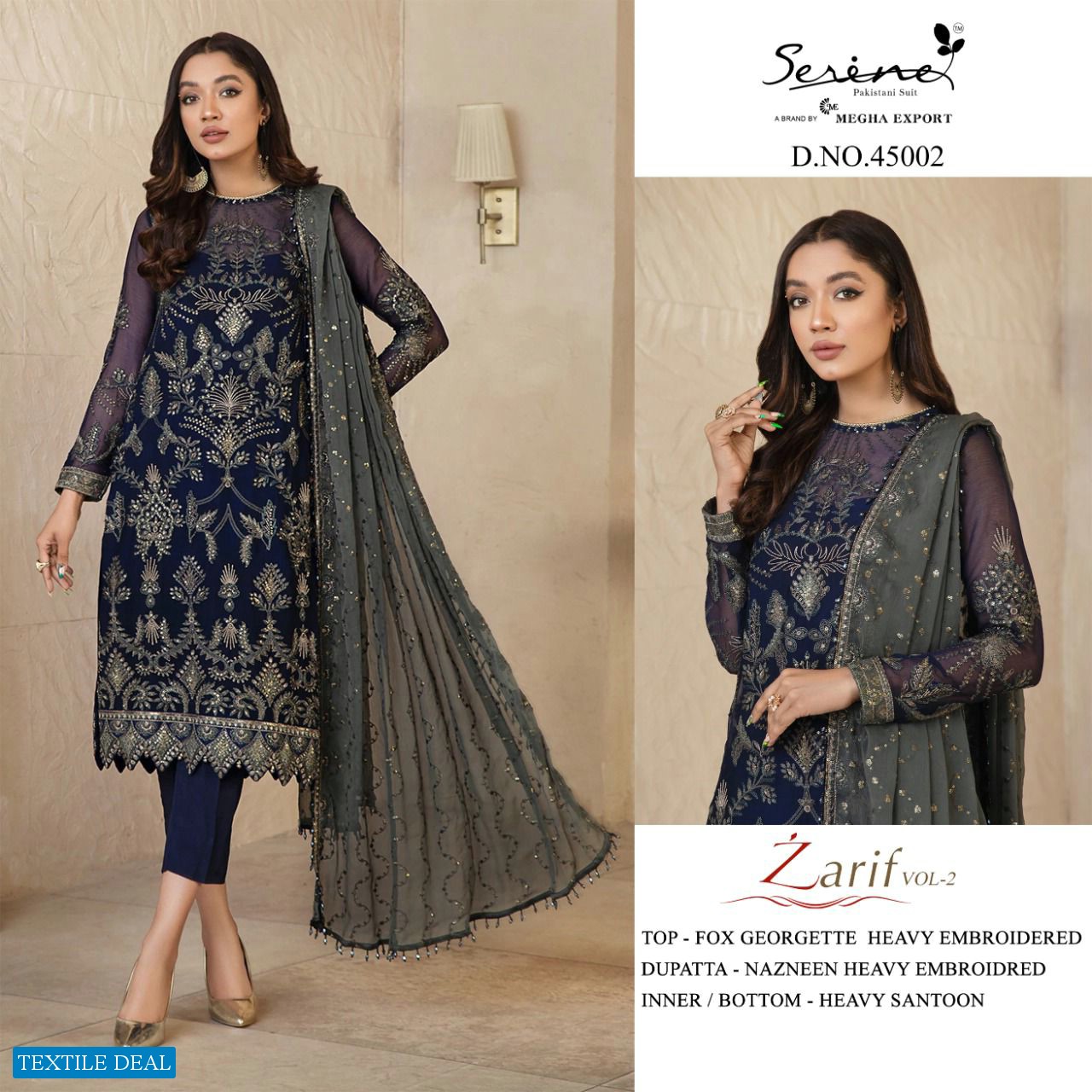 Serene Zarif Vol-2 Wholesale Pakistani Concept Salwar Suits