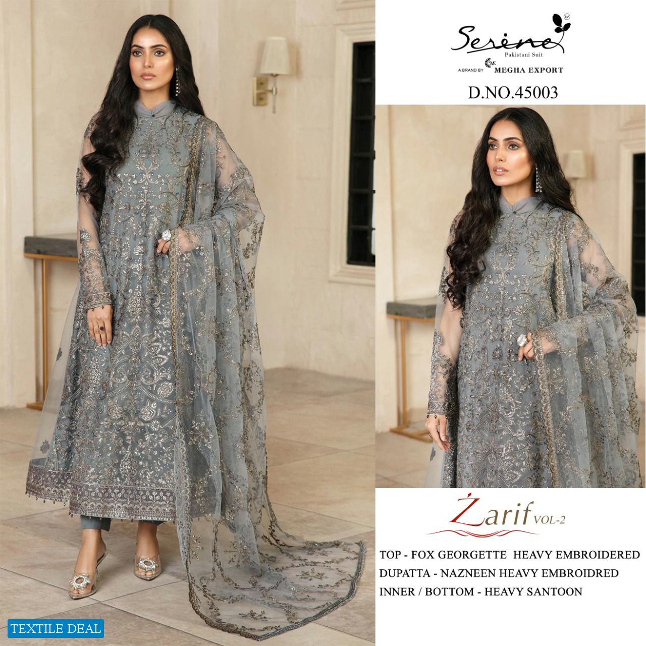 Serene Zarif Vol-2 Wholesale Pakistani Concept Salwar Suits