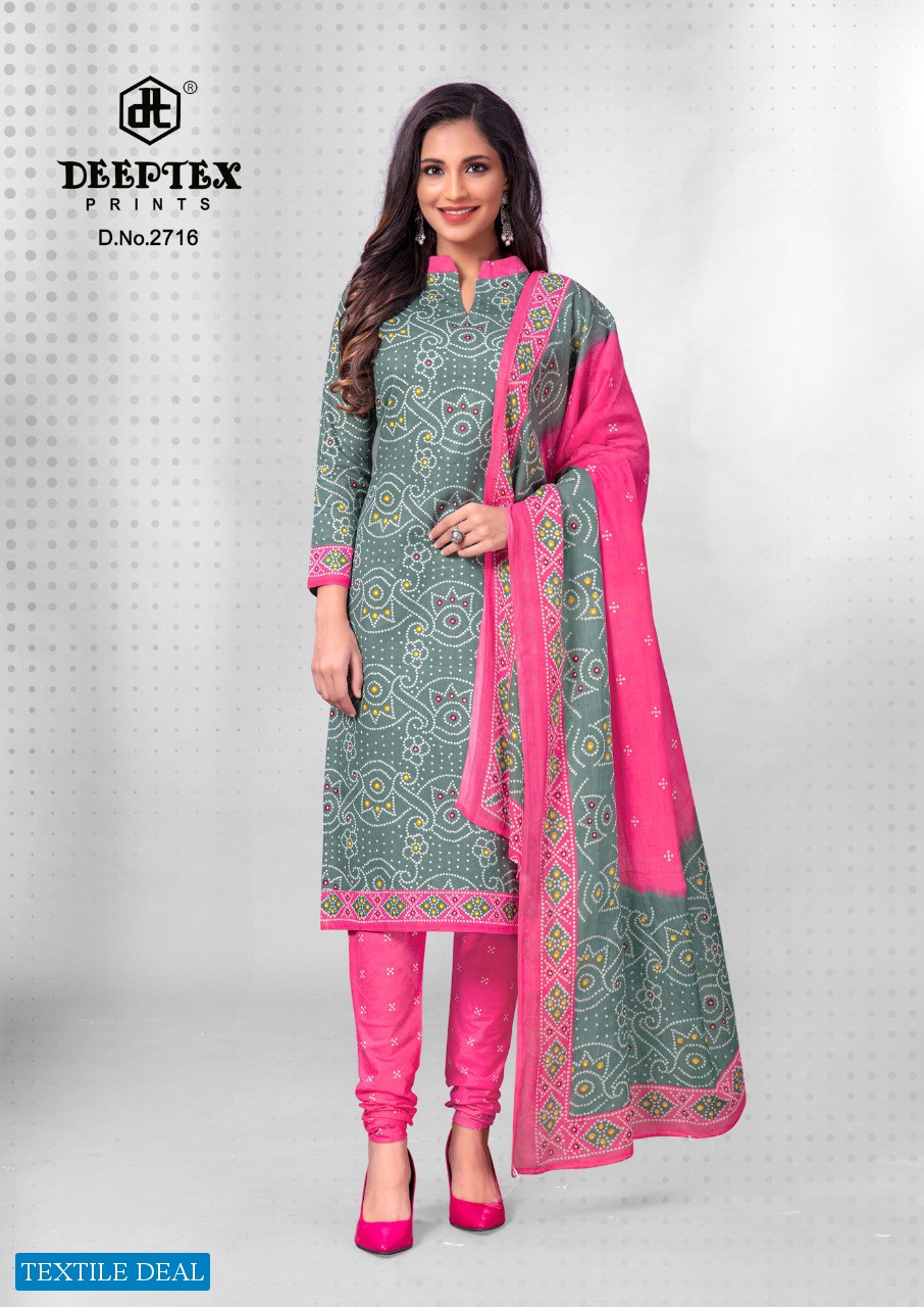 Deeptex Classic Chunaris Vol-27 Wholesale Pure Cotton Printed Dress Material