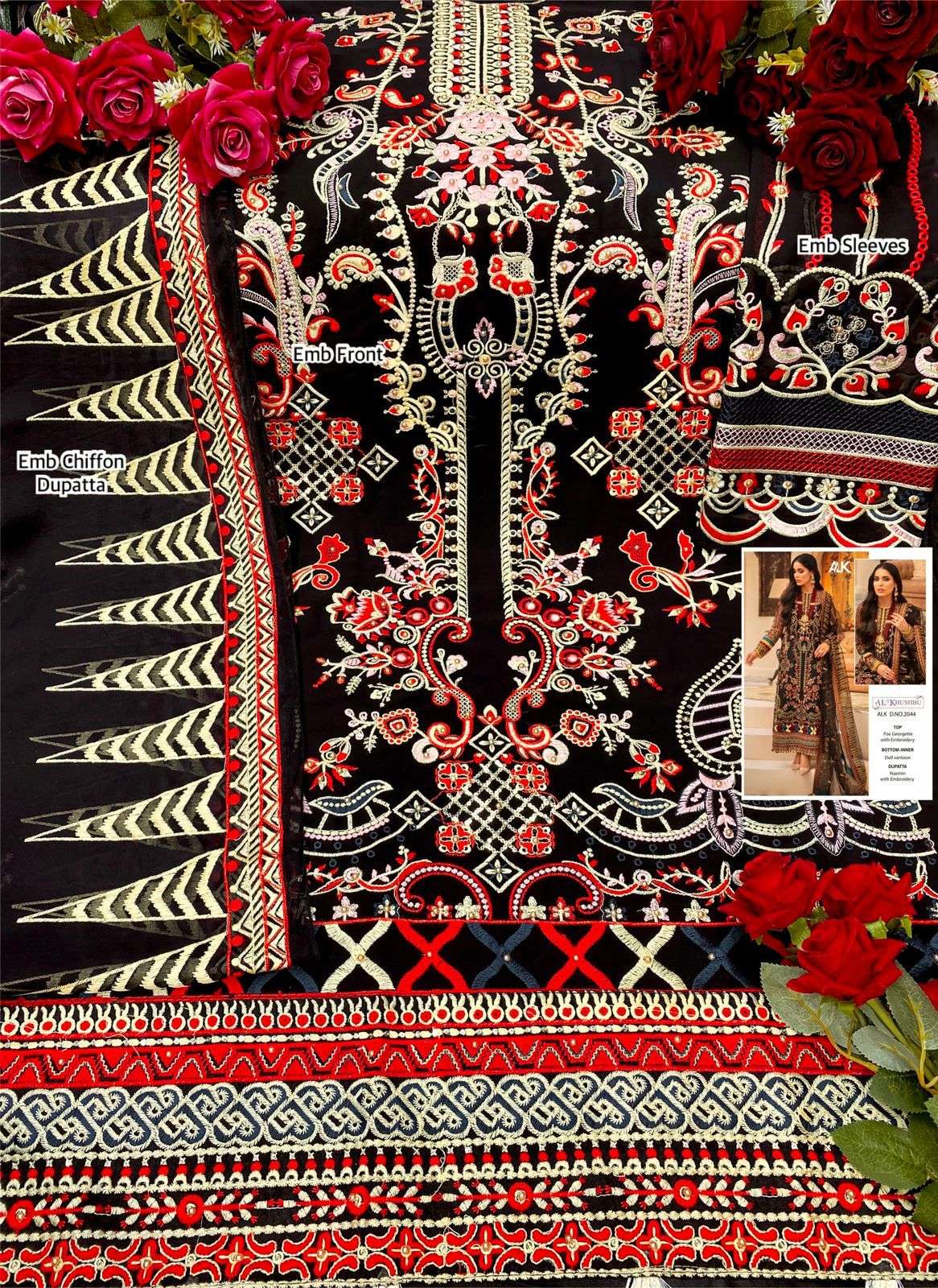AL KHUSHBU 2044 PAKISTANI SINGLE DESIGN AT BEST RATE