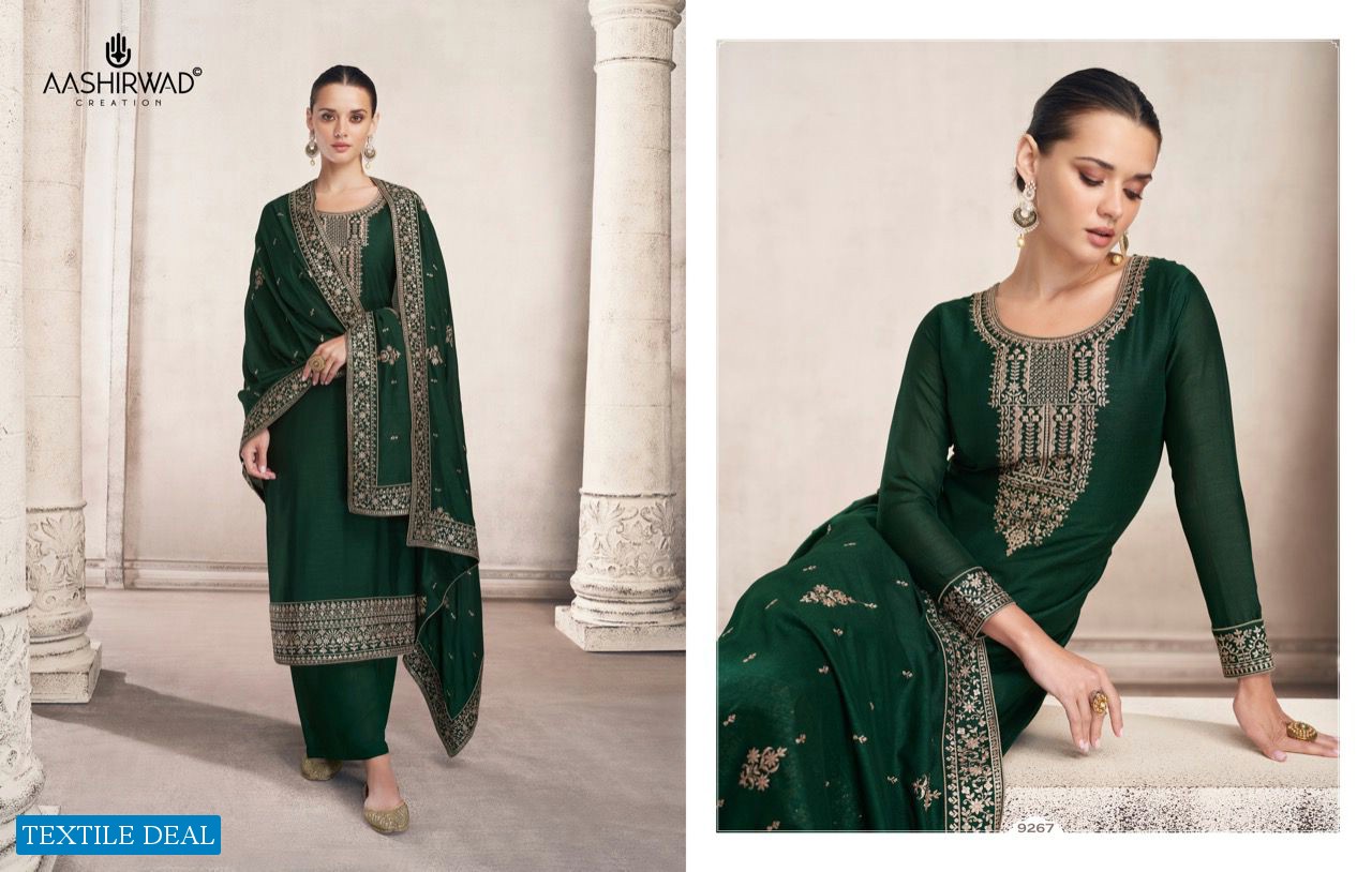 SIYA BY AASHIRWAD PREMIUM SILK ELEGANT SALWAR KAMEEZ