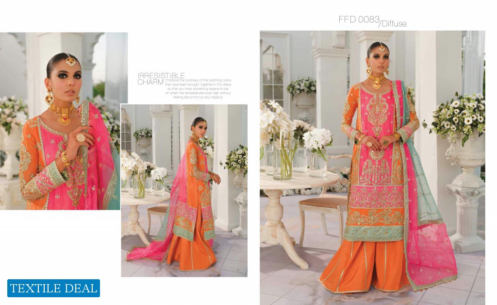 Maryam N Maria Freesia The Royal Mansion Premium Pakistani Collection