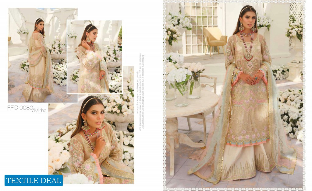 Maryam N Maria Freesia The Royal Mansion Premium Pakistani Collection