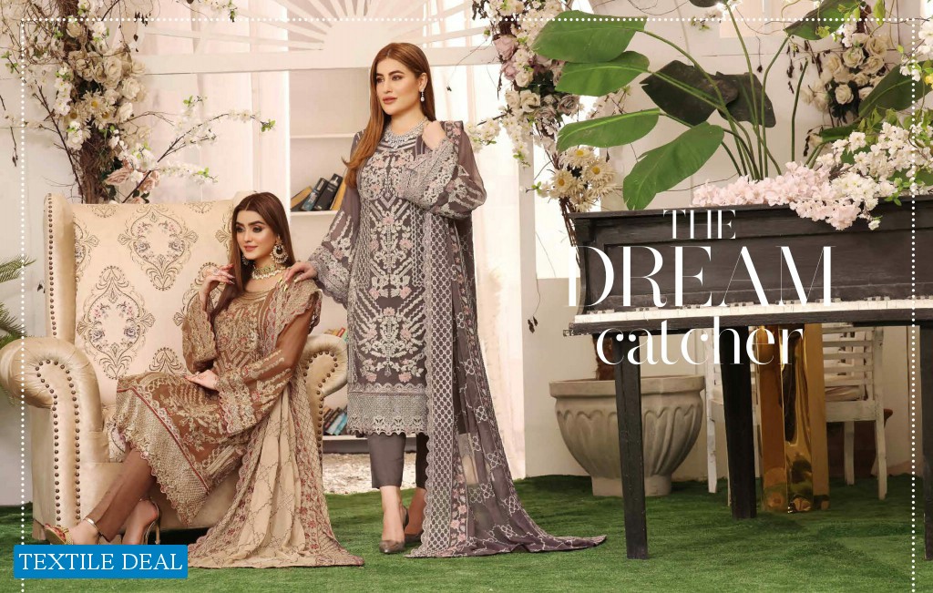 Motis Fashion Saba Chiffon Collection Original Pakistani Suits
