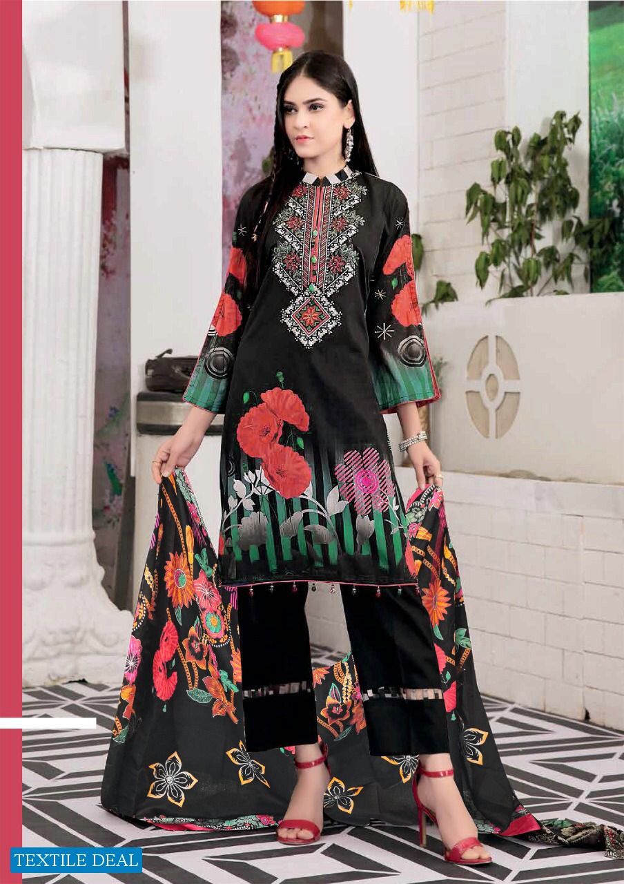 Gul Aahmed Riwayat Vol-2 Wholesale Karachi Print Printed Dress Material