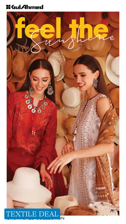 Gul Ahmed Kantha Collection Original Pakistani Lawn Collection