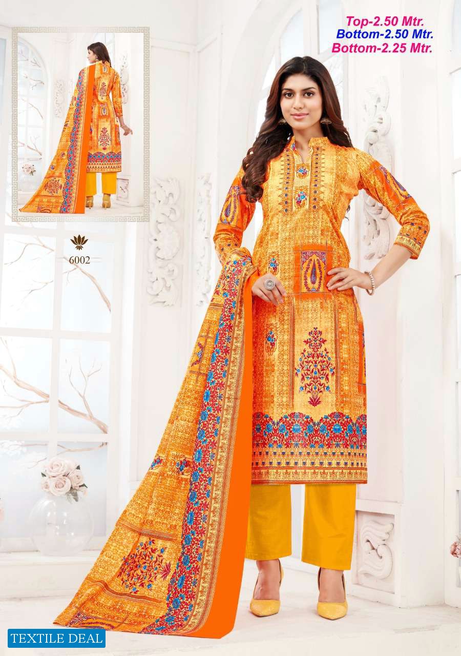 Apna Cotton Almira Vol-6 Wholesale Pure Cotton Dress Material