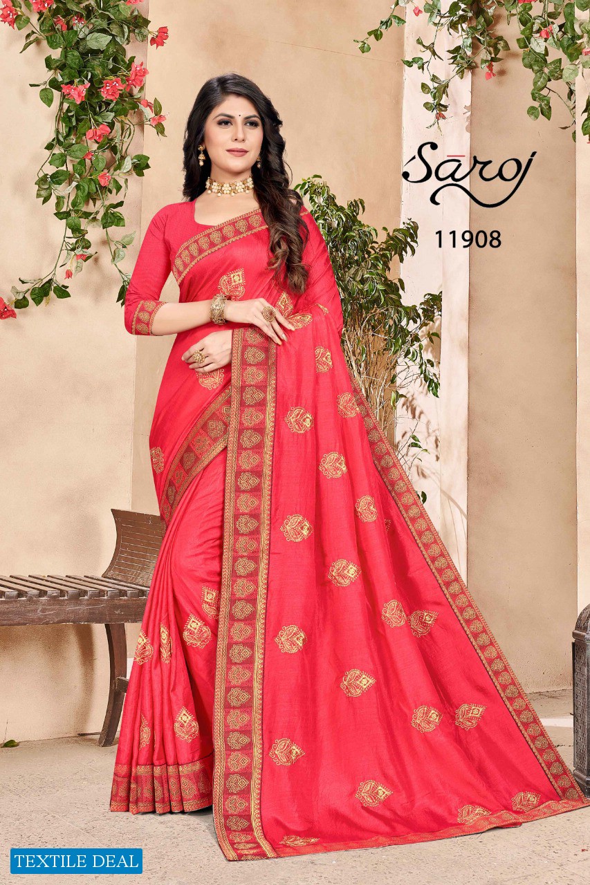 SAMRIDDHI VOL 2 BY SAROJ FANCY SAREES WHOLESALE RATE SUPPLY