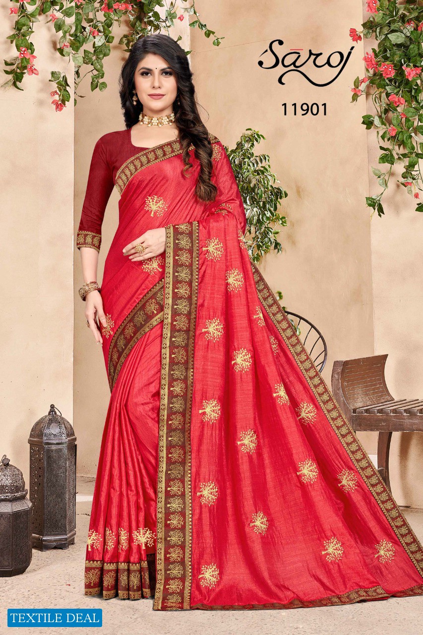 SAMRIDDHI VOL 2 BY SAROJ FANCY SAREES WHOLESALE RATE SUPPLY