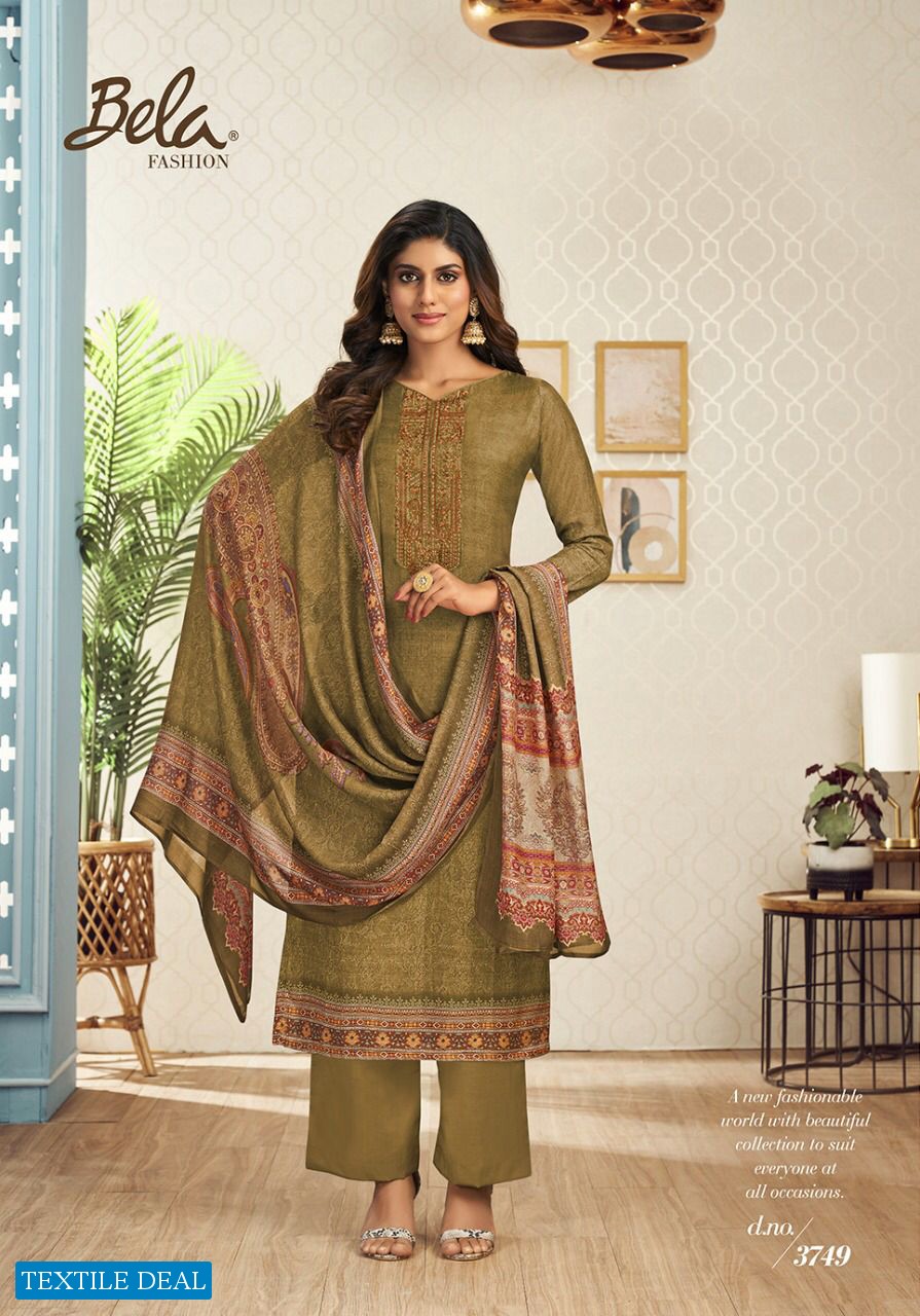 Bela Niran Wholesale Cotton Silk Digital Print Salwar Suits